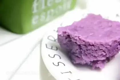 Make The purple mountain rice cake step 6