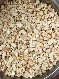 Make Peanut sugar step 1