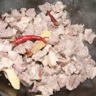 Make Red beef noodles step 10