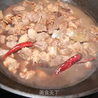 Make Red beef noodles step 11