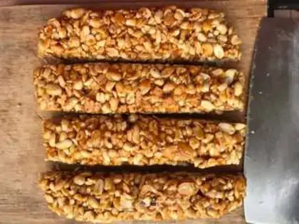 Make Peanut sugar step 3