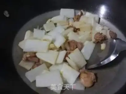 Make Five radish ribs step 5