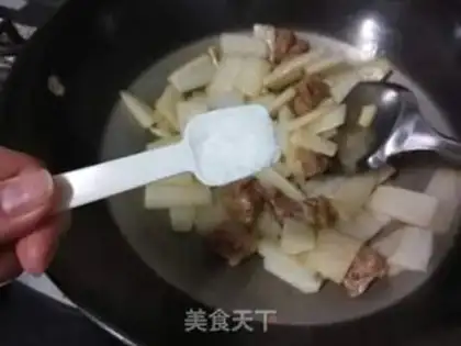 Make Five radish ribs step 6
