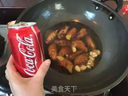 Make Coke chicken wings step 6