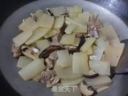 Make Five radish ribs step 11