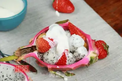 Make Fruit yogurt salad step 5