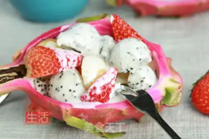 Make Fruit yogurt salad step 6
