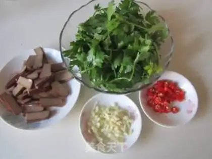 Make Celery and eggs step 0