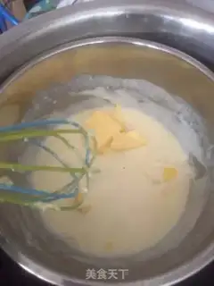 Make Puffy cheesecake step 3