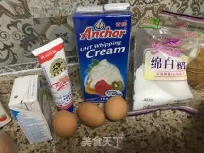 Make Peach omelet step 0