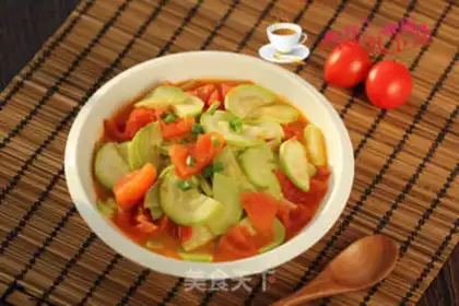 Make Tomato fried melons step 5