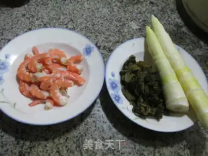 Make Sour shrimp fried thunder step 0