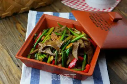 Make Five-flower pork-grass fried step 10