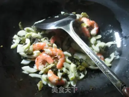Make Sour shrimp fried thunder step 4