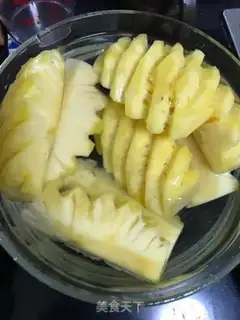 Make Pineapple sauce step 1