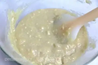 Make Oil-free oat energy bar step 3