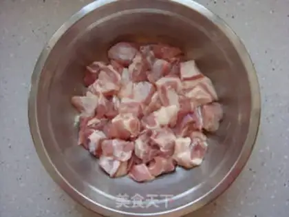 Make Old pineapple meat step 0