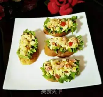 Make Shrimp salad stick step 7