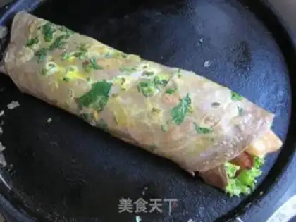 Make Fish and greasy pancakes step 13