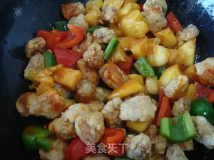 Make Old pineapple meat step 11