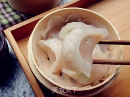 Make Fan crystal dumplings step 11
