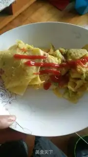 Make omelet step 3