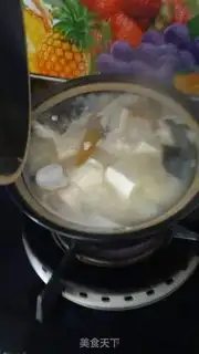 Make Tofu soup step 5