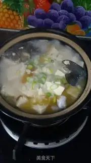 Make Tofu soup step 6