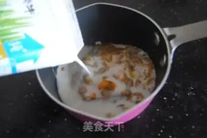 Make Porridge oatmeal step 3