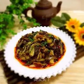 Make Fish fragrance tore eggplant step 9