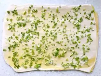 Make Onion pancakes step 9