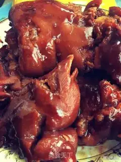 Make Red pig hoof step 7