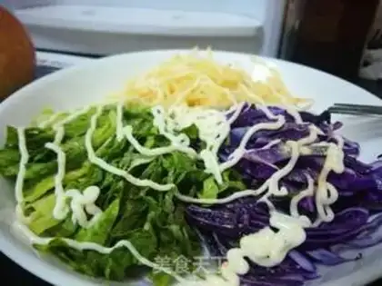 Make Three-sand salad step 1