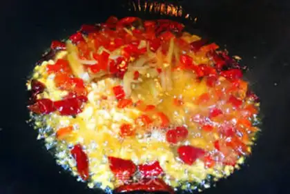 Make Spicy laddin step 4