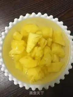 Make Pineapple rice step 4
