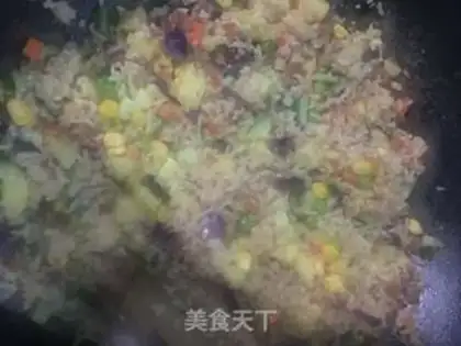 Make Pineapple rice step 9