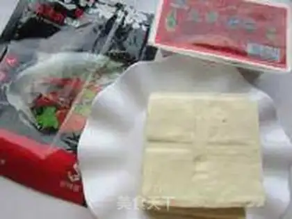 Make Duck tofu step 0
