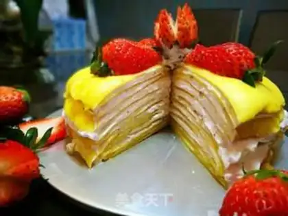 Make Strawberry lasagna step 14