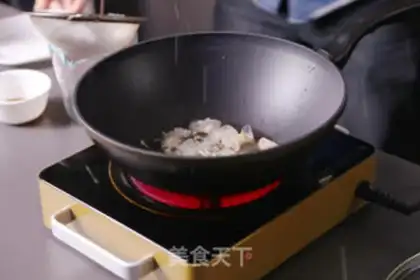 Make Shrimp with shellless oil step 2