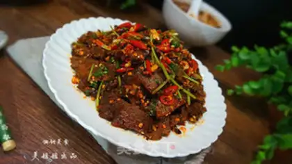 Make Dry spicy beef step 17
