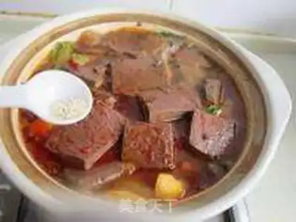 Make Duck tofu step 11