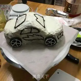 Make Car cake step 18