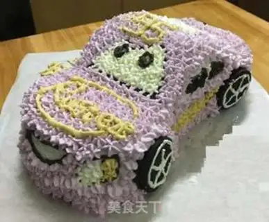 Make Car cake step 19