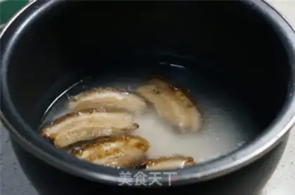 Make Puffy meat rice step 2