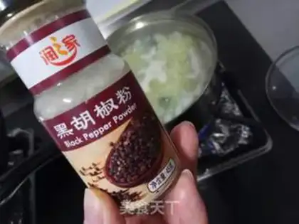 Make Scrawny green bean porridge step 5