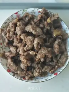 Make A pepper beef fan step 5