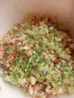 Make Beanie and lamb dumplings step 5