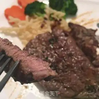 Make Homemade black pepper steak step 13
