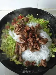Make A pepper beef fan step 12