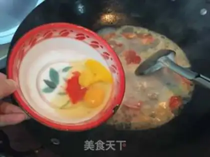 Make Tomato skinny egg soup step 4